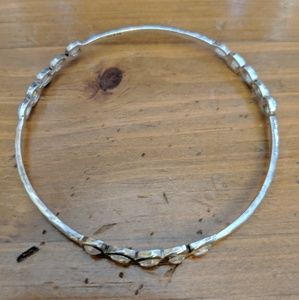 Silpada ~ smoky quartz crystal /& sterling silver bracelet ~ B1275 ~ magnifique!